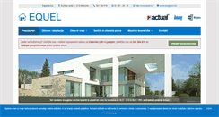 Desktop Screenshot of equel.si